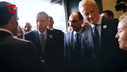 Erdoğan ile Macron arasında yaşanan diyalog dikkat çekti