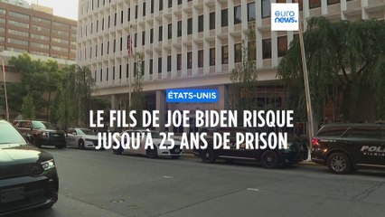 Le fils de Joe Biden inculpé pour inculpé pour détention illégale d'arme à feu