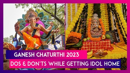 Ganesh Chaturthi 2023: Dos And Don’ts While Bringing Lord Ganesha’s Idol Home