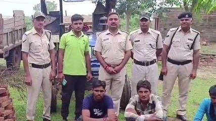 बारां: अवैध बजरी खनन के खिलाफ बड़ी कार्रवाई, 4 ट्रैक्टर-ट्रॉली के साथ 3 माफिया गिरफ्तार