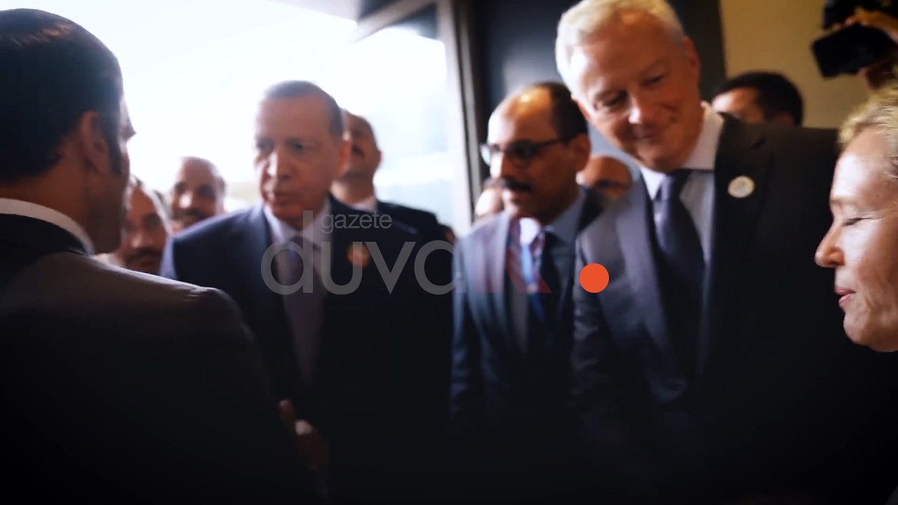 Erdoğan'dan Macron'a: Hani gelecektin, gel de konuşalım