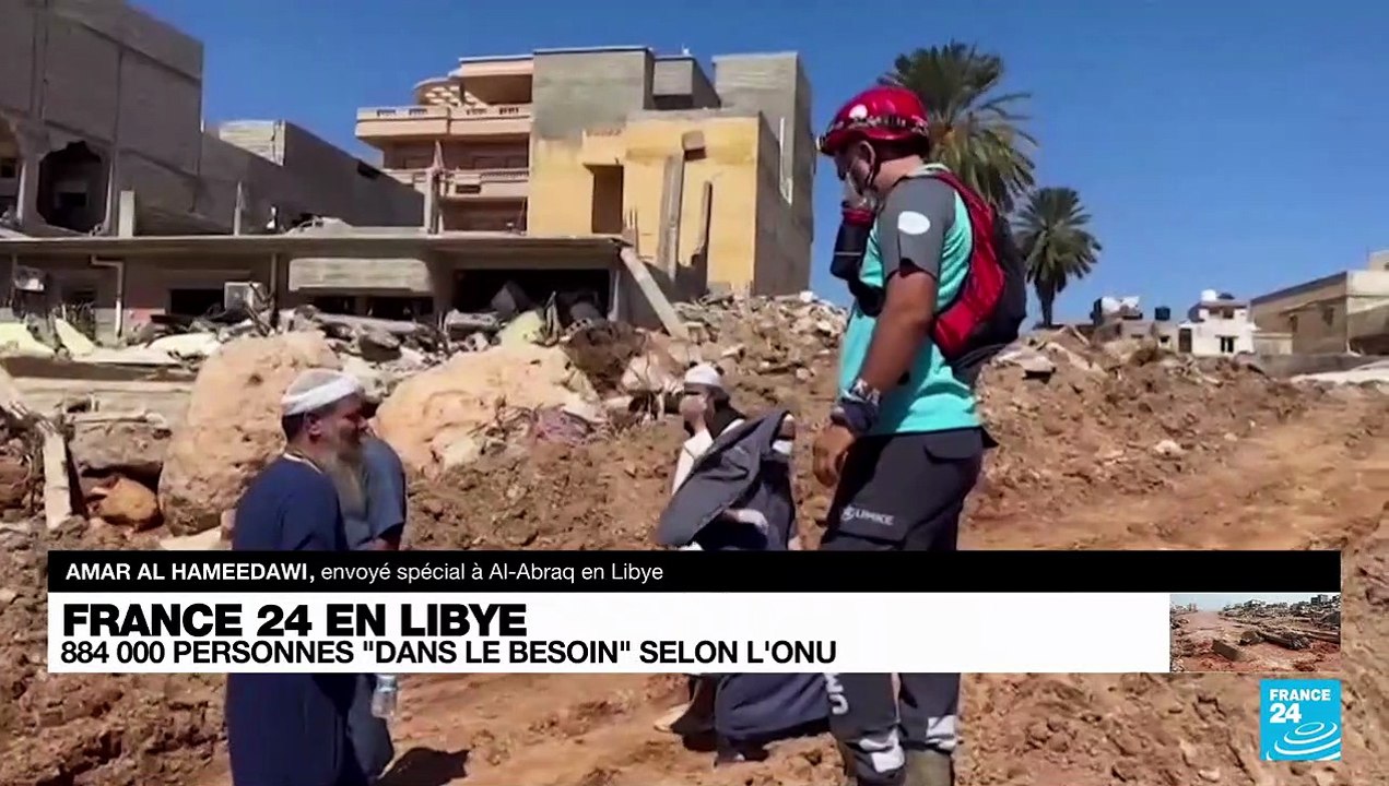"Une catastrophe humanitaire d'ampleur" : en Libye, les inondations ont coûté la vie à des milliers de personnes