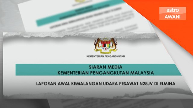 Nahas Elmina: Faktor kesihatan bukan punca nahas udara