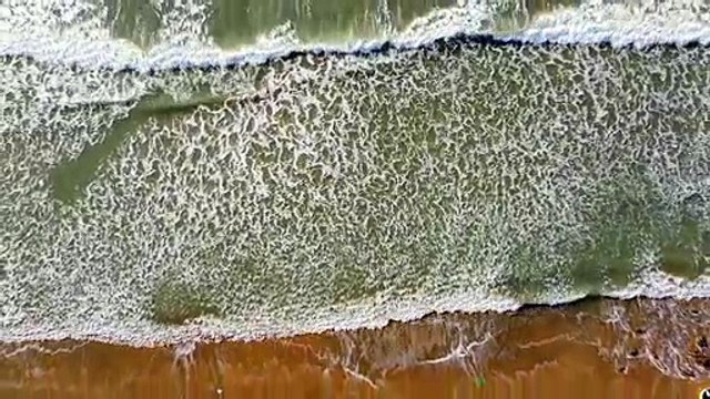 Long Beach Waves Natural Scenery