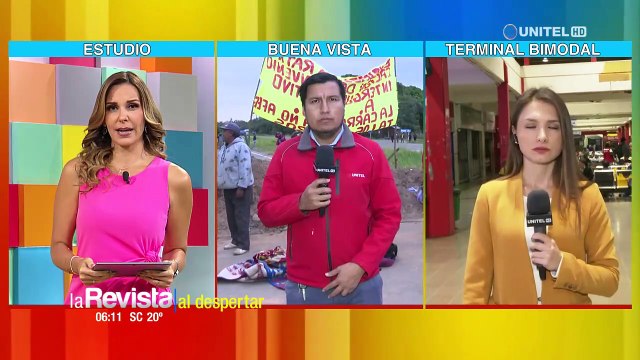 Bloqueo en Buena Vista, ruta nueva Santa Cruz- Cochabamba, cumple su tercer día, tras fracaso de mesas técnicas por tramo carretero