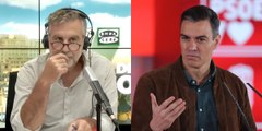 Carlos Alsina lo peta con un ejemplo fastuoso sobre la esquizofrenia en el PSOE sanchista