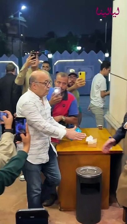 هاني رمزي وحجاج عبد العظيم  وطارق علام ودعاء فاروق يعزون تامر أمين