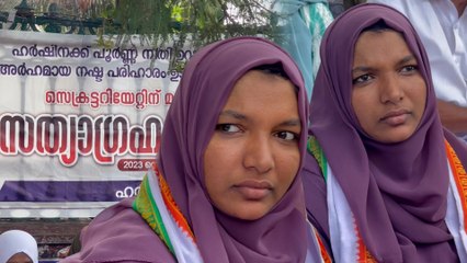 നീതിക്കായി സെക്രട്ടറിയേറ്റ് പടിക്കൽ സമരവുമായി ശാസ്ത്രക്രിയ പിഴവിന്റെ ഇര ഹർഷീന