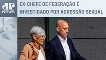 Rubiales chega a tribunal para responder por beijo forçado em jogadora