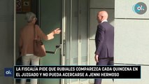 La Fiscalía pide que Rubiales comparezca cada quincena en el Juzgado y no pueda acercarse a Jenni Hermoso