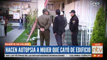 Seguimiento a la mujer que cayó del noveno piso, el esposo fue arrestado