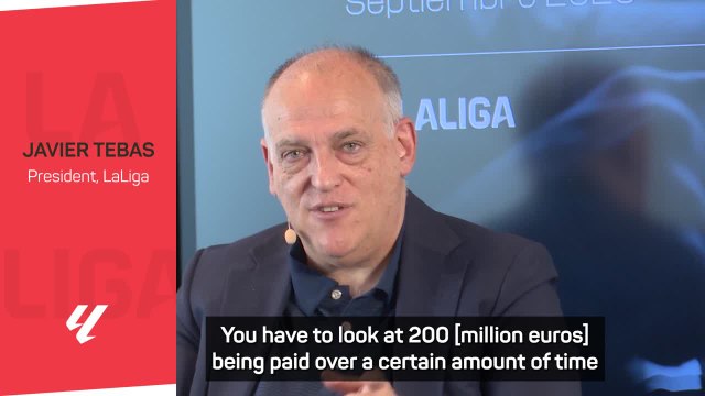 “Not while I’m president!” -Javier Tebas analyzes the possibility of Mbappé to Real Madrid