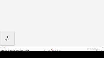 Zdravko Colic - Oktobar je pocinje sezona kisa - MATRICA