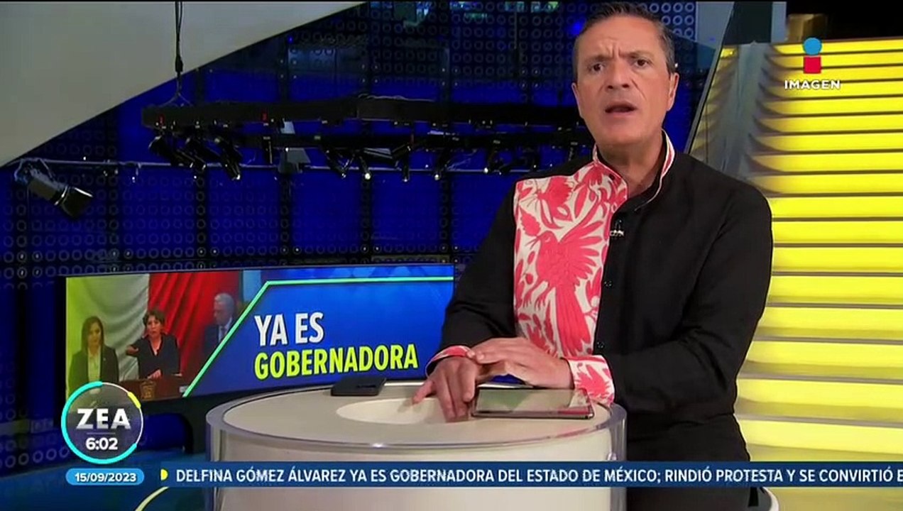 Delfina Gómez rinde protesta como gobernadora del Estado de México