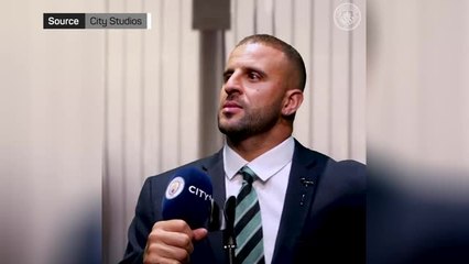 Download Video: Manchester City announce Kyle Walker's contract extension in Wolf of Wall Street fashion