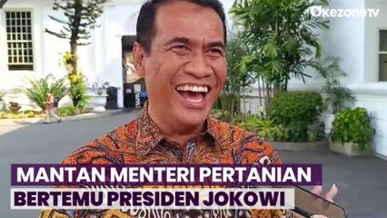 Bertemu Presiden Jokowi, Mantan Menteri Pertanian Bahas Cadangan Nikel di Indonesia