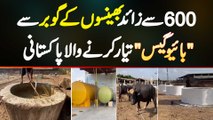 Bhains Ke Gobar Se Biogas Taiyar Karne Wala Pakistani - Gas Se Bijli Bana Ke Sale Karna Shuru Kar Di