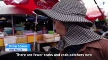 Cambodian Fishers Conserving Flower Crabs