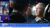 UAW Strike: Hundreds Gather At Ford's Michigan Plant As Workers Walk Out On 'Detroit Three' Automakers
