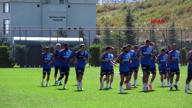 Trabzonspor, Beşiktaş maçı hazırlıklarına devam ediyor