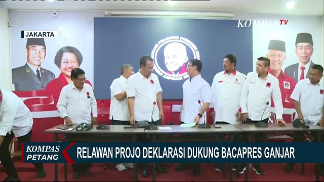 Bertekad Tarik Kembali Relawa yang Terpecah, PROJO Deklarasi Dukungan untuk Capres Ganjar Pranowo!