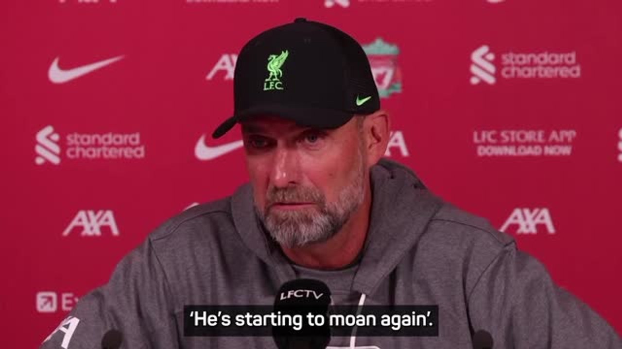 Klopp slams Liverpool's early kick-off as 'a joke'