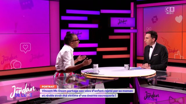 Ce vendredi 15 septembre 2023 sur le plateau de Chez Jordan , Vincent Mc Doom a évoqué l'inceste qu'il a subi pendant pendants plusieurs années durant son enfance. Bouleversantes confessions !