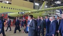 Russia, Kim Jong-un visita fabbriche di aerei militari a Komsomolsk