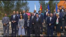 Ecofin, foto di famiglia dei ministri Ue a Santiago de Compostela
