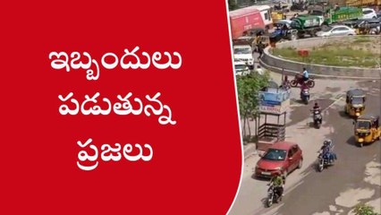 మంచిర్యాల: జిల్లా కేంద్రంలో రోజురోజుకు పెరుగుతున్న ట్రాఫిక్ సమస్య