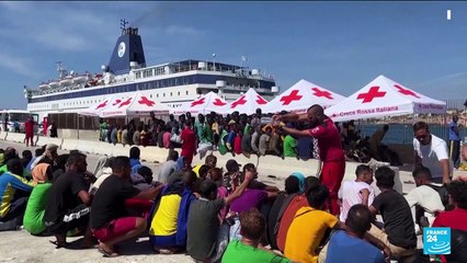 Italy's Lampedusa struggles as migrant surge doubles population