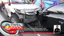 SUV na sinubukang takbuhan ang 4 na inararong sasakyan, nakabangga pa uli ng 13 iba pa | SONA