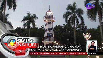 Christmas park sa Pampanga na "Magical Holiday" ang tema, dinarayo | SONA