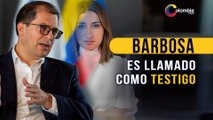 Francisco Barbosa afirmó que tuvo una llamada protocolaria con Sarabia por lo que no sería útil como testigo