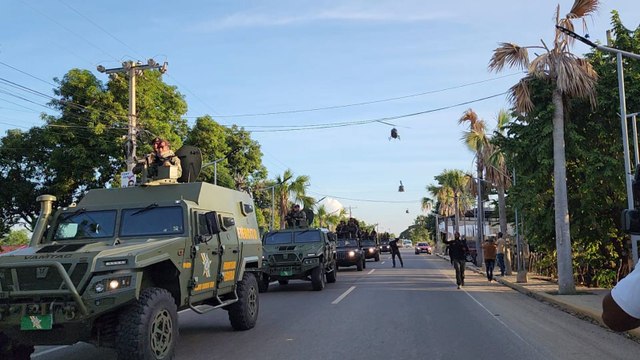 Helicópteros y tropas militares del Ejército llegan a Dajabón para reforzar seguridad en la frontera