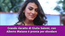 Grande riscatto di Giulia Salemi, con Alberto Matano è pronta per sfondare