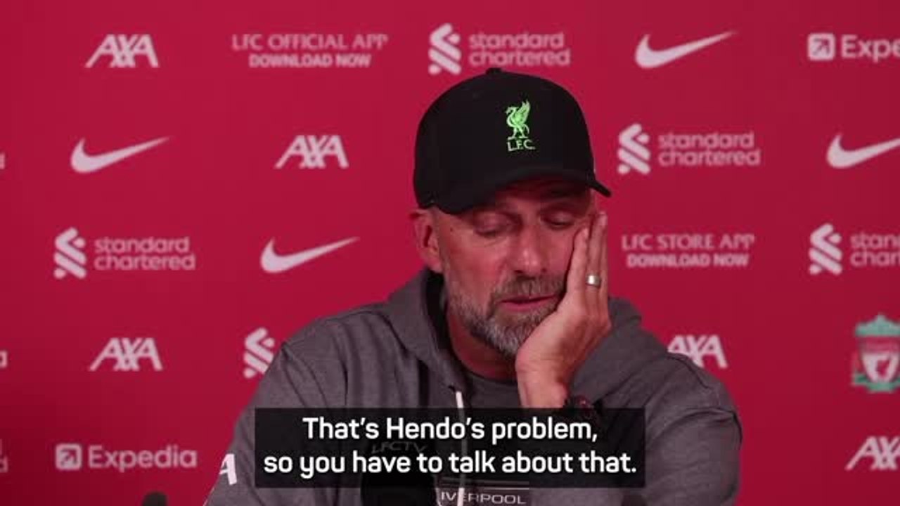 Klopp reveals Henderson's 'problem' and why 'it...