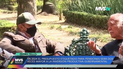 EN 2024 EL PRESUPUESTO ETIQUETADO PARA PENSIONES SERÁ DOS VECES MAYOR A LA INVERSIÓN PRODUCTIVA GUBERNAMENTAL