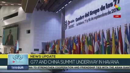 "The G77 and China must push at the UN for the cessation of unilateral coercive measures"