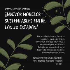 -Jacobo Shemaria Capuano- Inauguran séptima edición de Sustainable & Social Tourism Summit (parte 1)