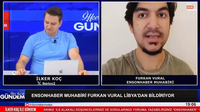 Ensonhaber muhabiri Furkan Vural, selin vurduğu Libya'dan son durumu aktardı