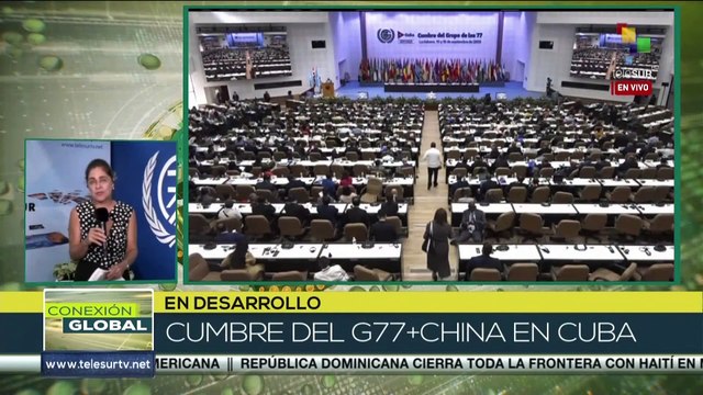 Mandatarios de la Cumbre del G77 y China abogan por la solidaridad y el multilateralismo