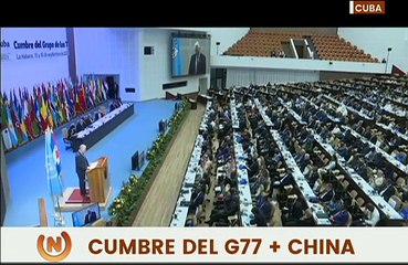 Cuba | Grupo G77 + China se unió para remediar las injusticias y el abandono de los pueblos