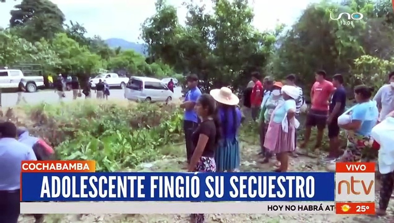 Adolescente fingió su secuestro