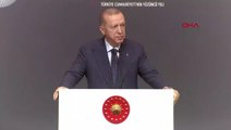 Cumhurbaşkanı Erdoğan, 'Deprem Gerçeği ve Kentsel Dönüşüm Şurası' programında açıklamalarda bulundu
