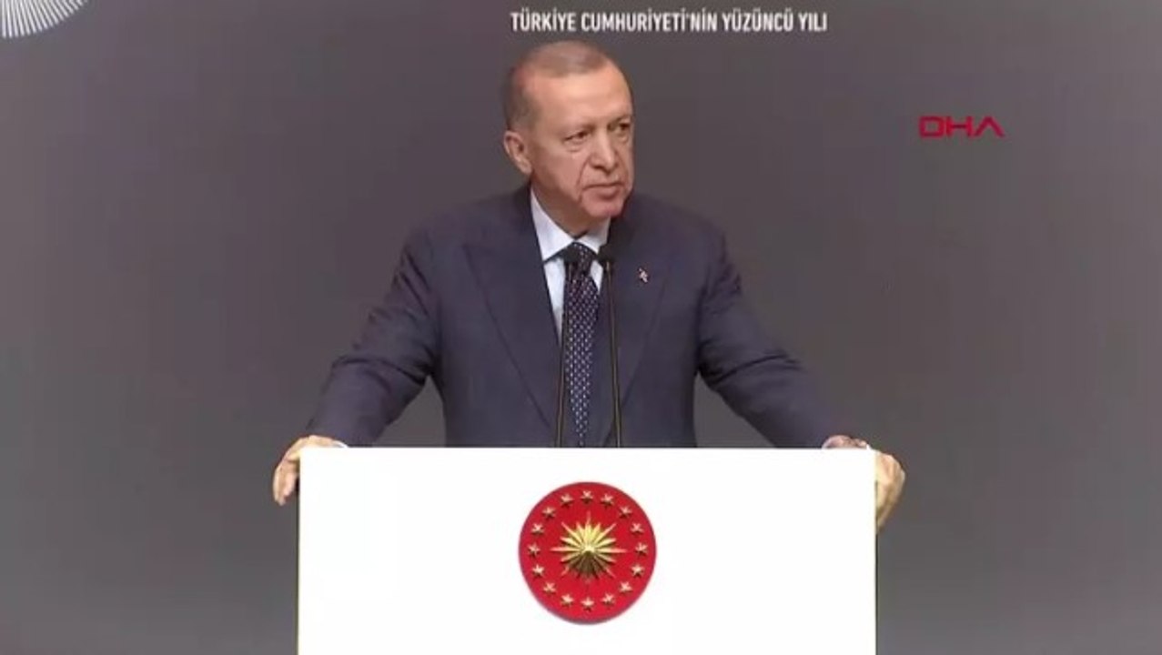 Cumhurbaşkanı Erdoğan, 'Deprem Gerçeği ve Kentsel Dönüşüm Şurası' programında açıklamalarda bulundu
