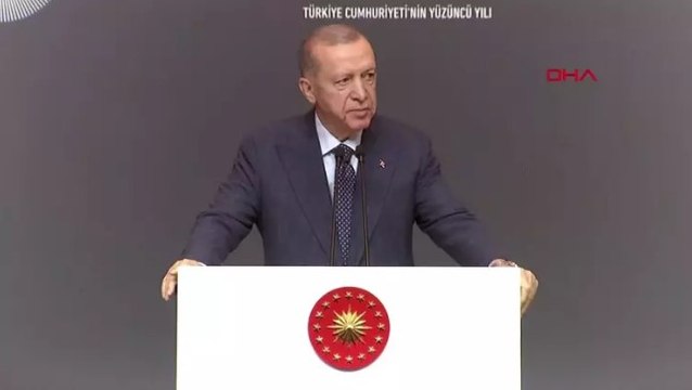 Cumhurbaşkanı Erdoğan, 'Deprem Gerçeği ve Kentsel Dönüşüm Şurası' programında açıklamalarda bulundu