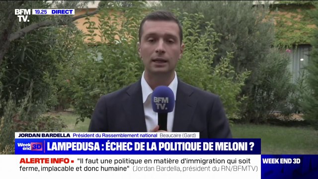 Jordan Bardella (RN): Pour Emmanuel Macron, l'immigration n'est pas un problème, c'est un projet