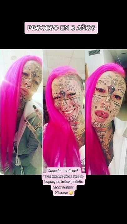 L'evoluzione della donna più tatuata d'Europa