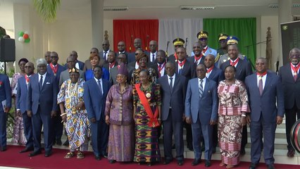 34 personnalités décorées dans l’ordre national par la grande chancelière Henriette Diabaté